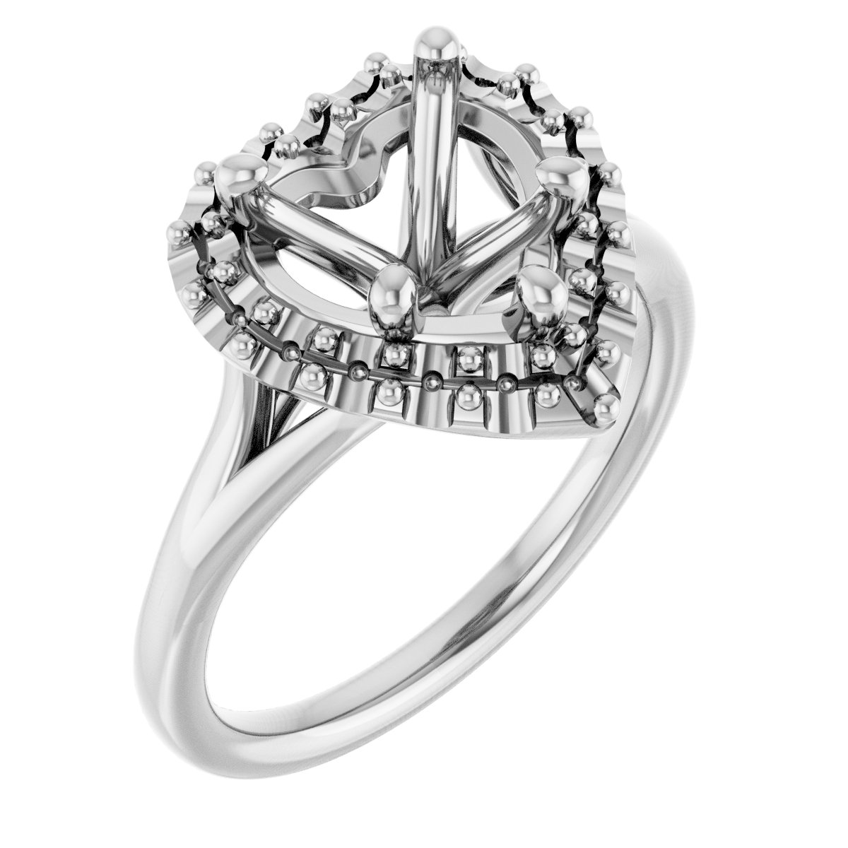 Halo-Style Engagement Ring