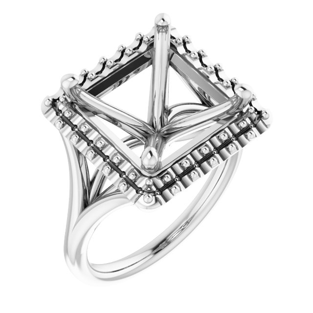 Halo-Style Engagement Ring