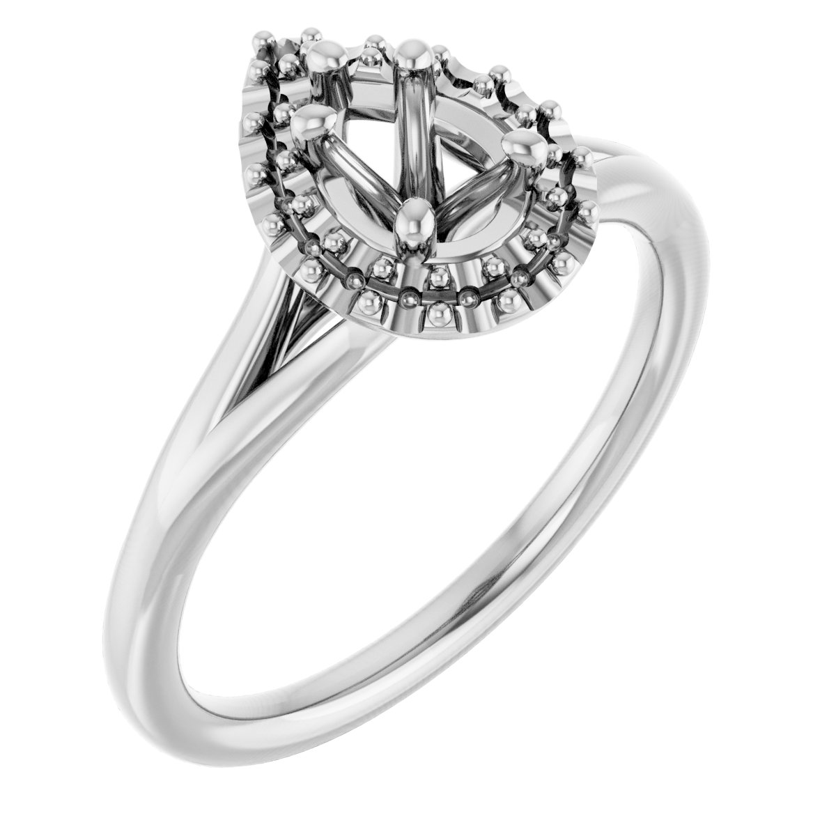 Halo-Style Engagement Ring