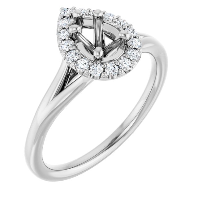 14k White Gold