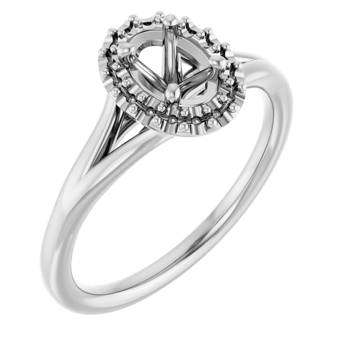 Halo-Style Engagement Ring