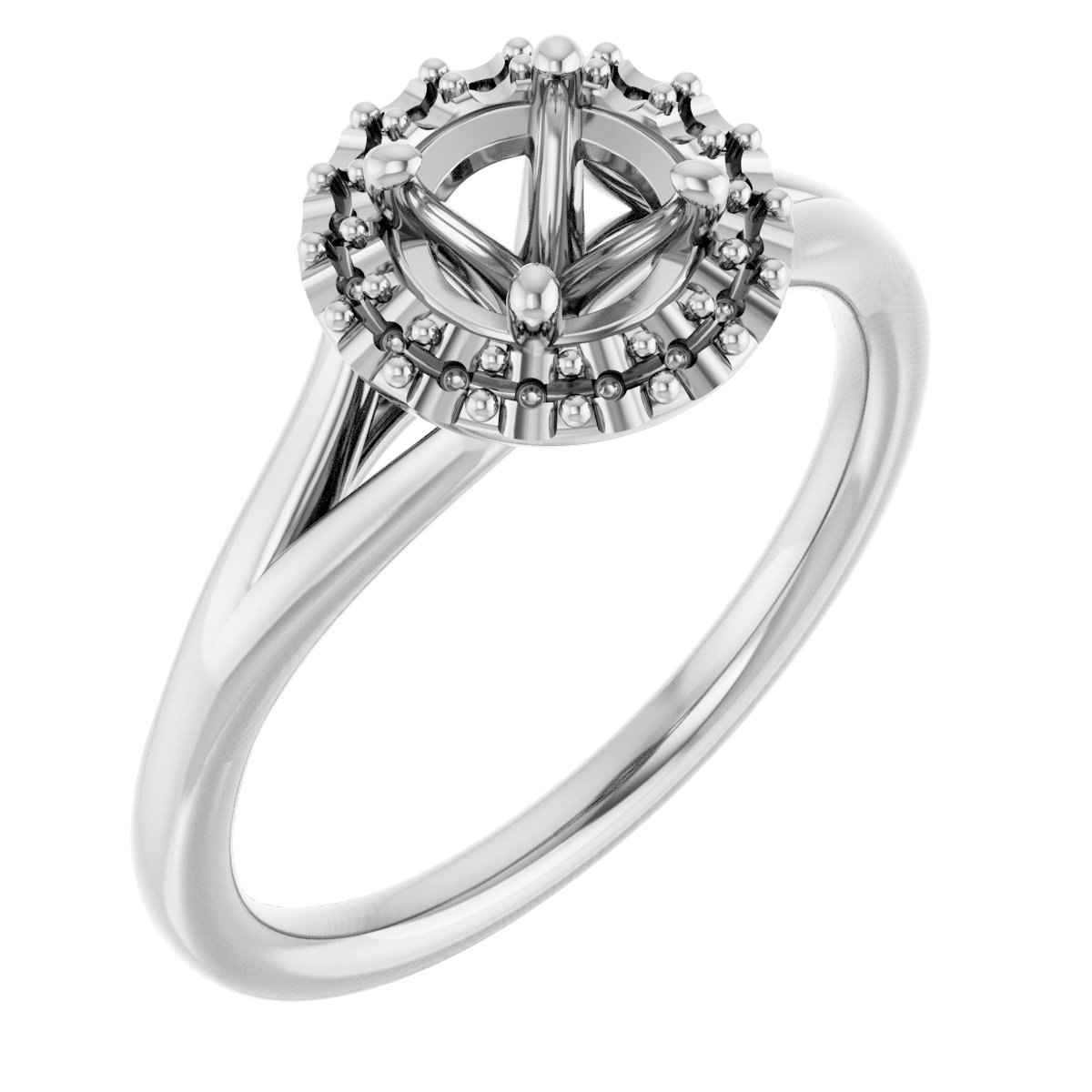 Halo-Style Engagement Ring