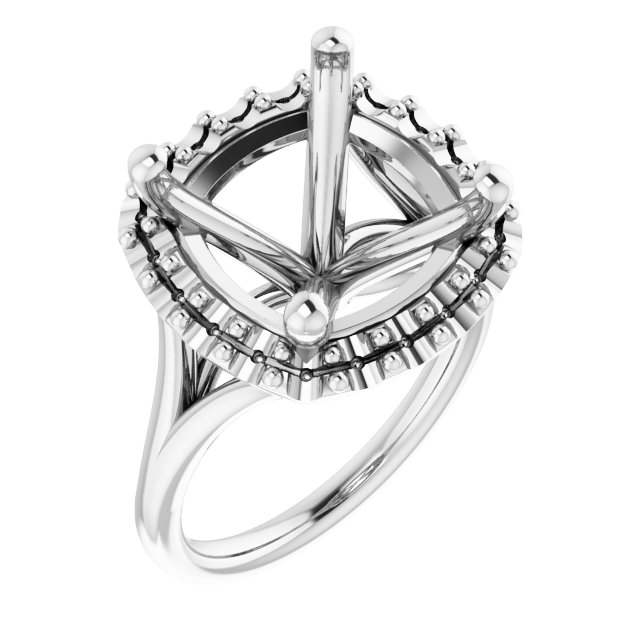 Halo-Style Engagement Ring