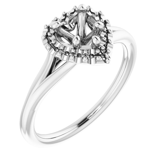 Halo-Style Engagement Ring