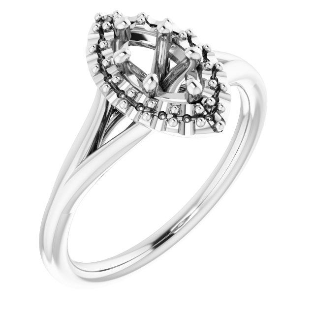 Halo-Style Engagement Ring