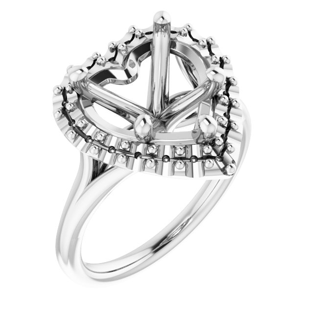 Halo-Style Engagement Ring
