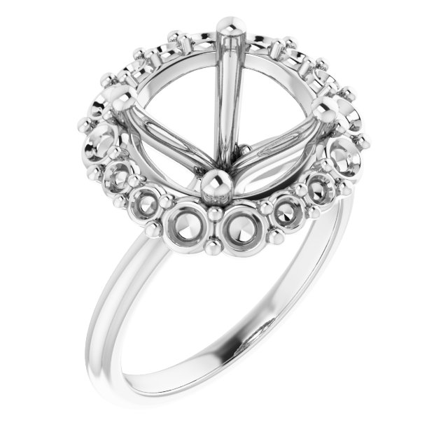 Halo-Style Engagement Ring