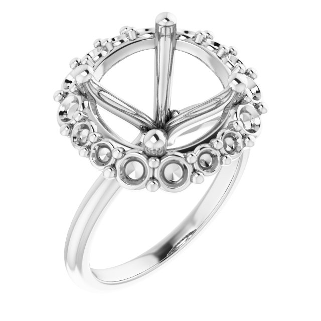 Halo-Style Engagement Ring