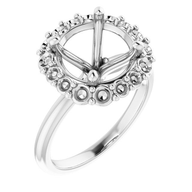 Halo-Style Engagement Ring