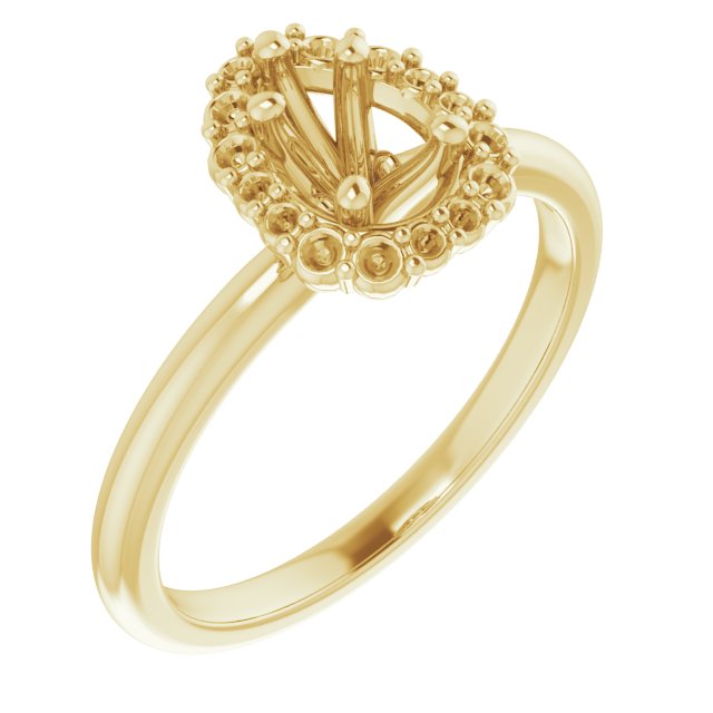 14k Yellow Gold