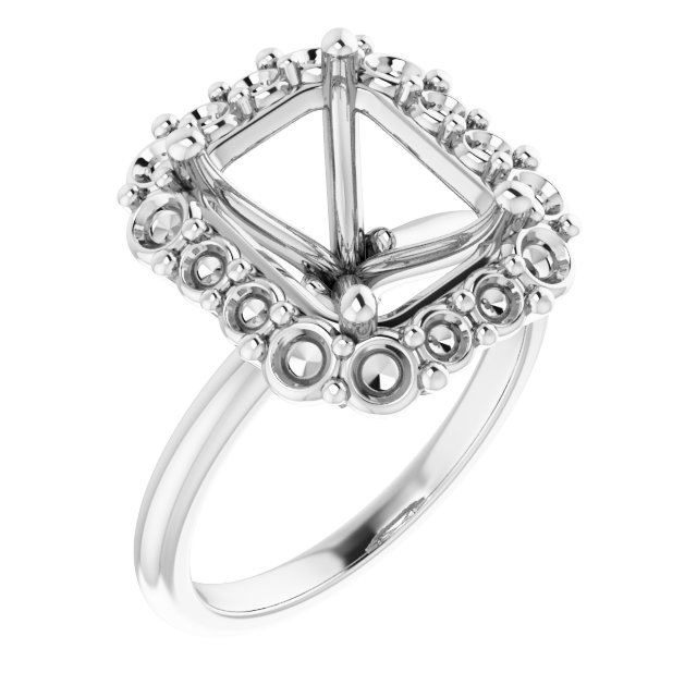Halo-Style Engagement Ring