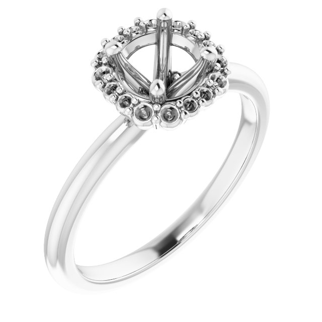 Halo-Style Engagement Ring