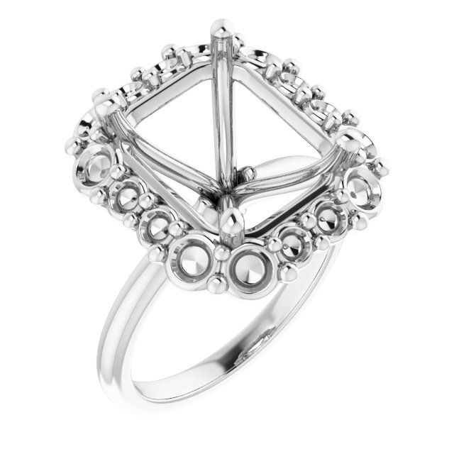 Halo-Style Engagement Ring