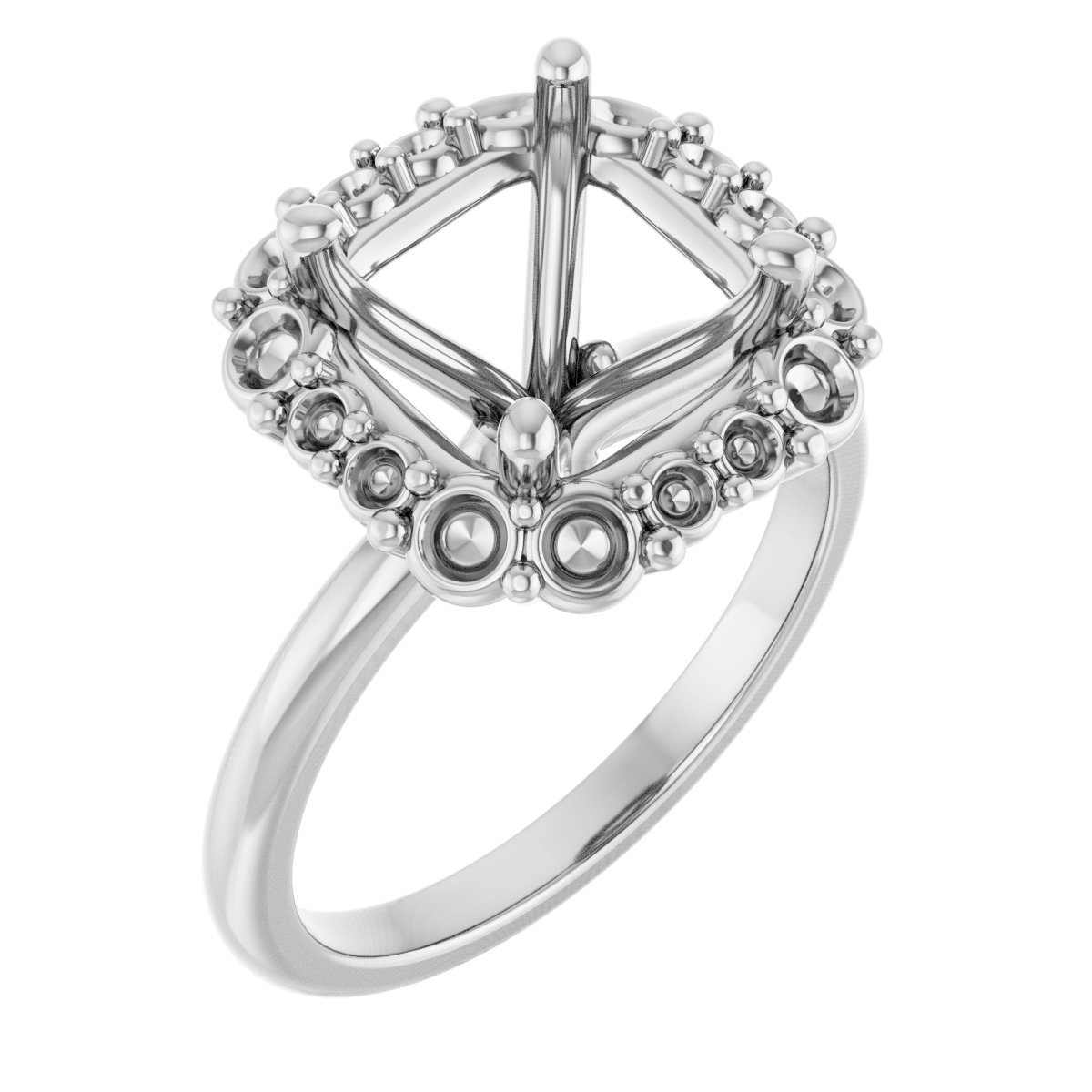 Halo-Style Engagement Ring