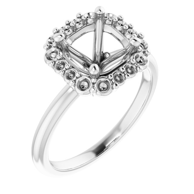 Halo-Style Engagement Ring