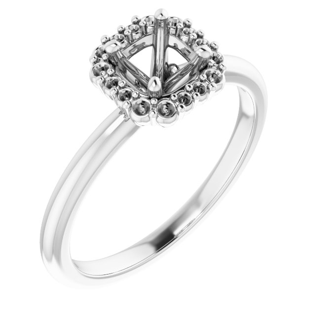 14k White Gold