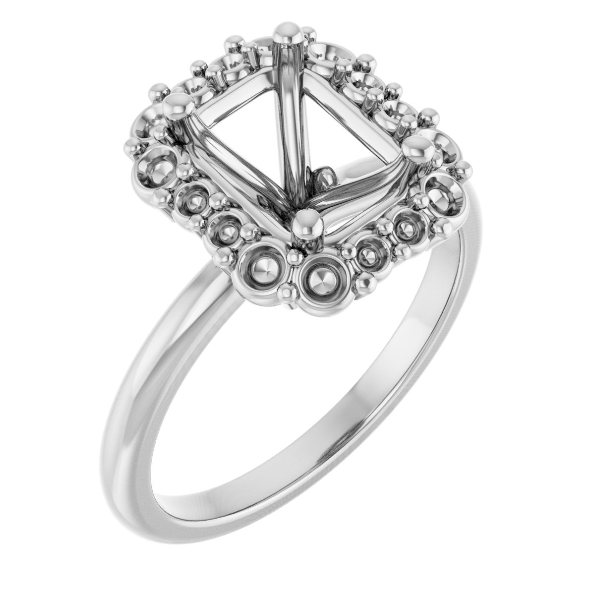 Halo-Style Engagement Ring