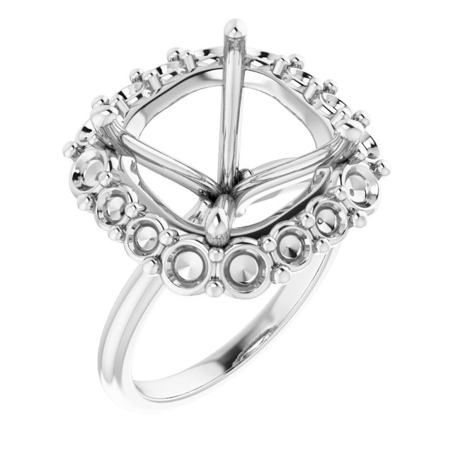 Halo-Style Engagement Ring