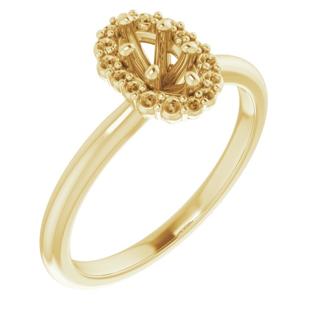 14k Yellow Gold