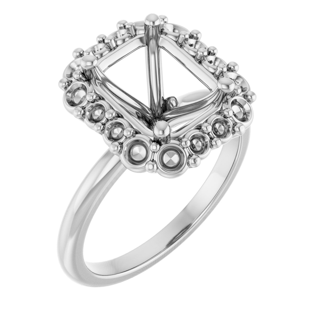 Halo-Style Engagement Ring