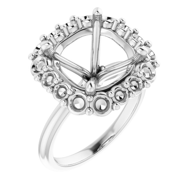 Halo-Style Engagement Ring