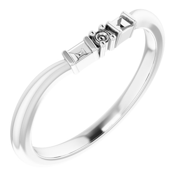 18k White Gold