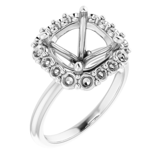 Halo-Style Engagement Ring