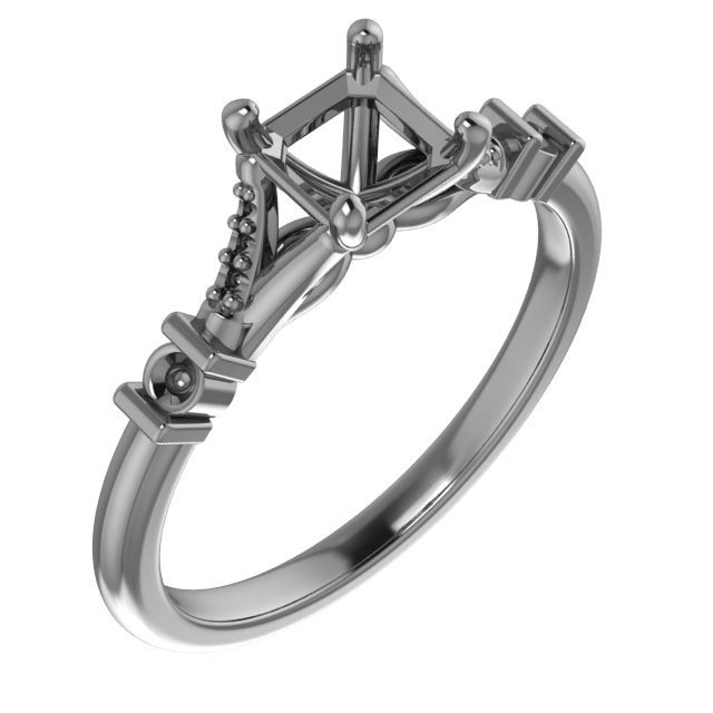 12x6 mm Marquise Engagement Ring Mounting