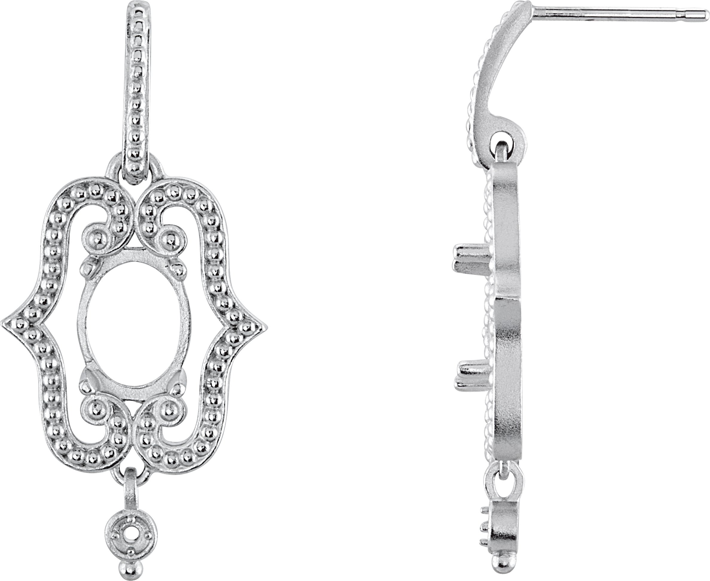 Granulated Earrings
