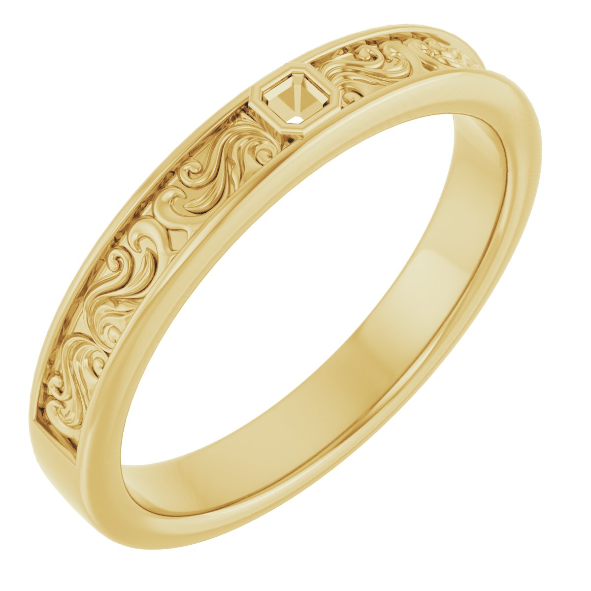 14k Yellow Gold