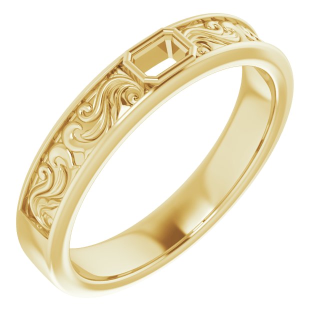 14k Yellow Gold