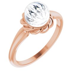 Pearl Halo-Style Rope Ring