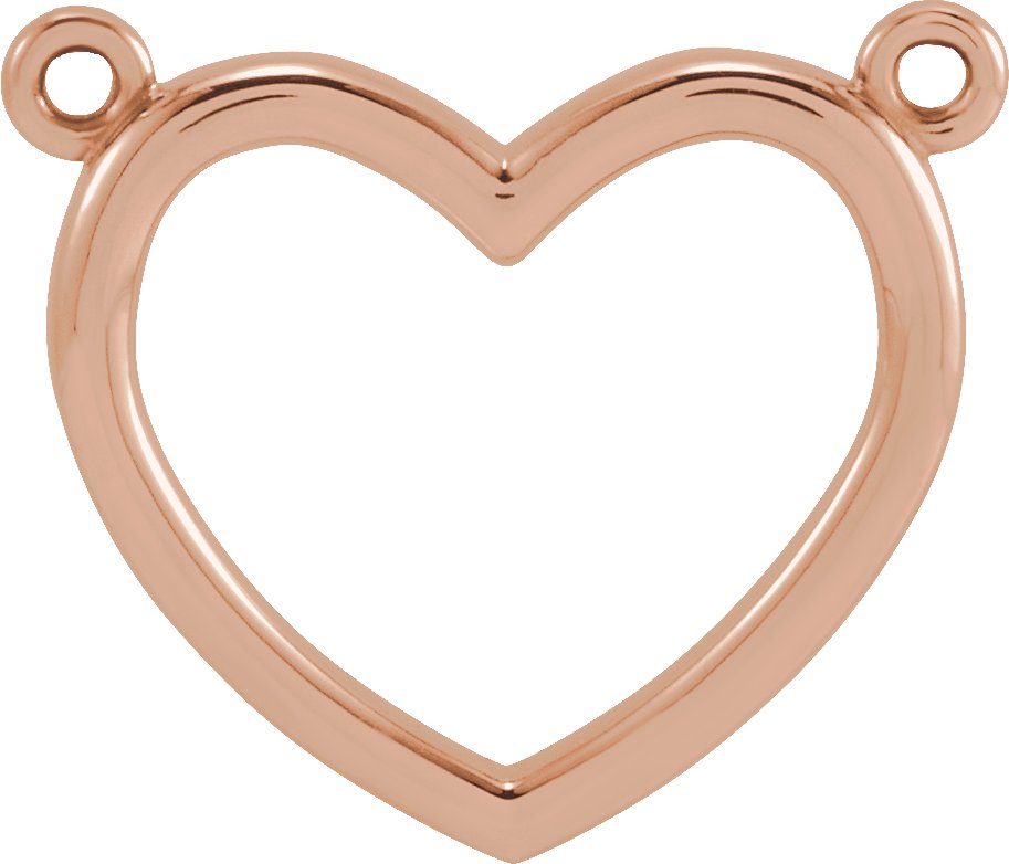 Heart Necklace or Center