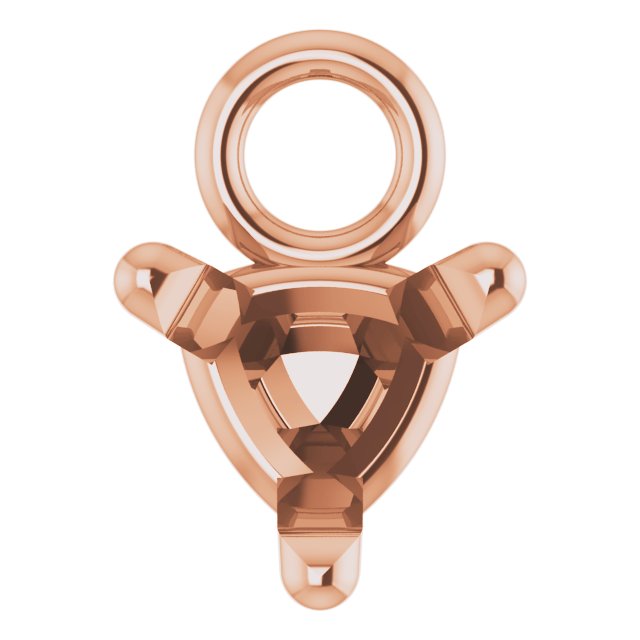 Round 4-Prong Basket Dangle