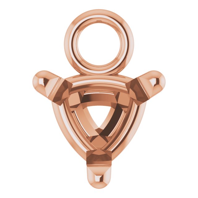 Round 4-Prong Basket Dangle