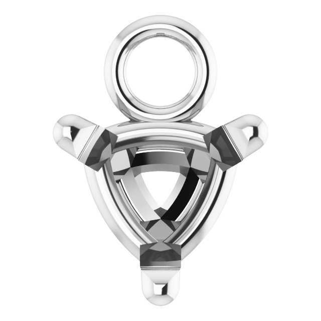 Round 4-Prong Basket Dangle