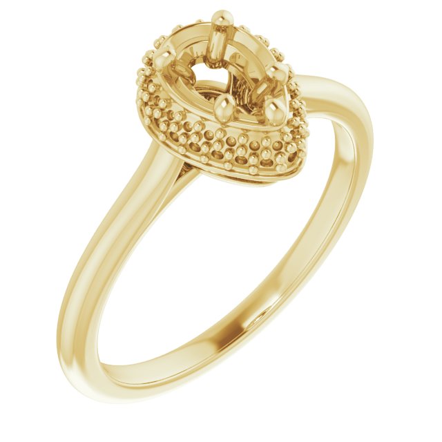 14k Yellow Gold