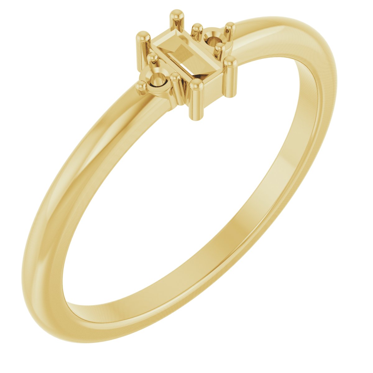 Accented Stackable Ring