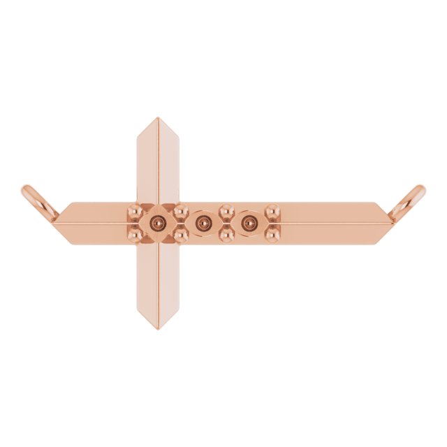 Family Sideways Cross Necklace or Center