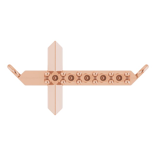 Family Sideways Cross Necklace or Center