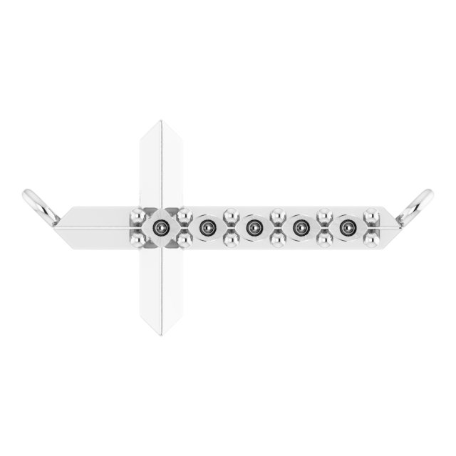 Family Sideways Cross Necklace or Center