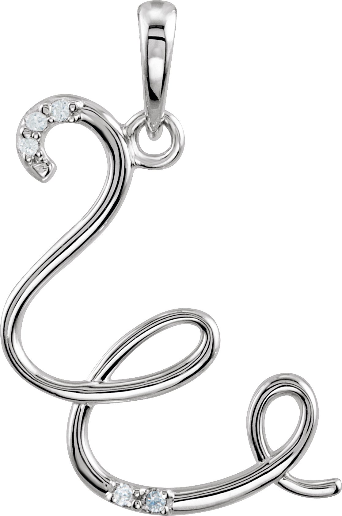 Initial Necklace or Pendant