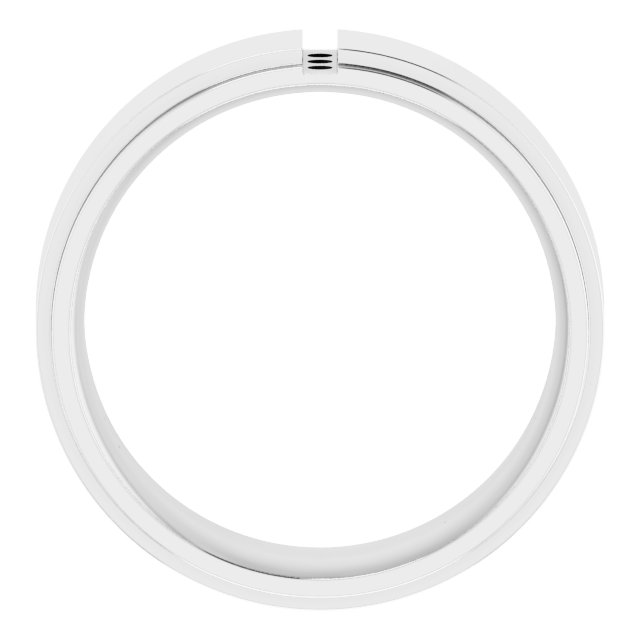 3x2 mm Straight Baguette Band Mounting view 2