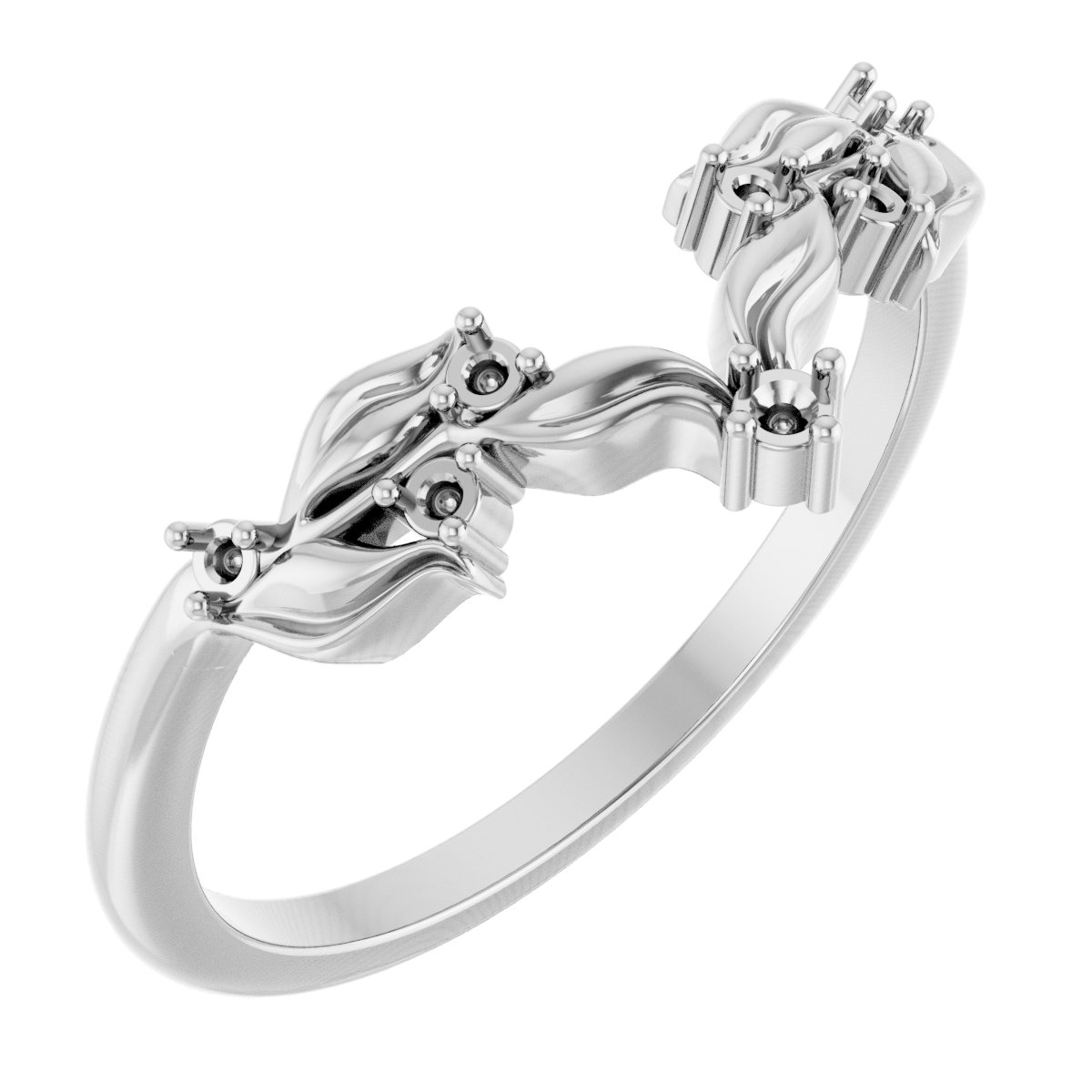 Floral Contour Band
