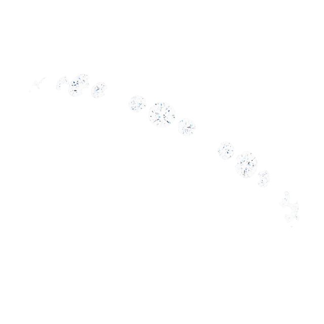 Beaded Edge Scalloped Eternity Band view 5