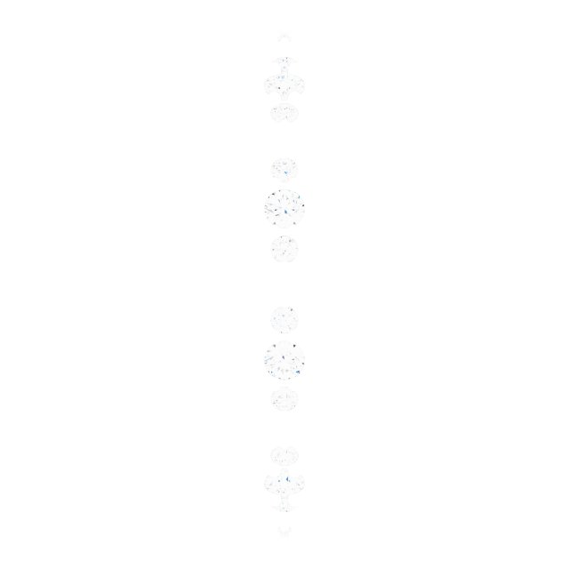 Beaded Edge Scalloped Eternity Band view 4