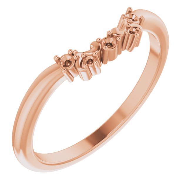 Accented Engagement Ring or Band
