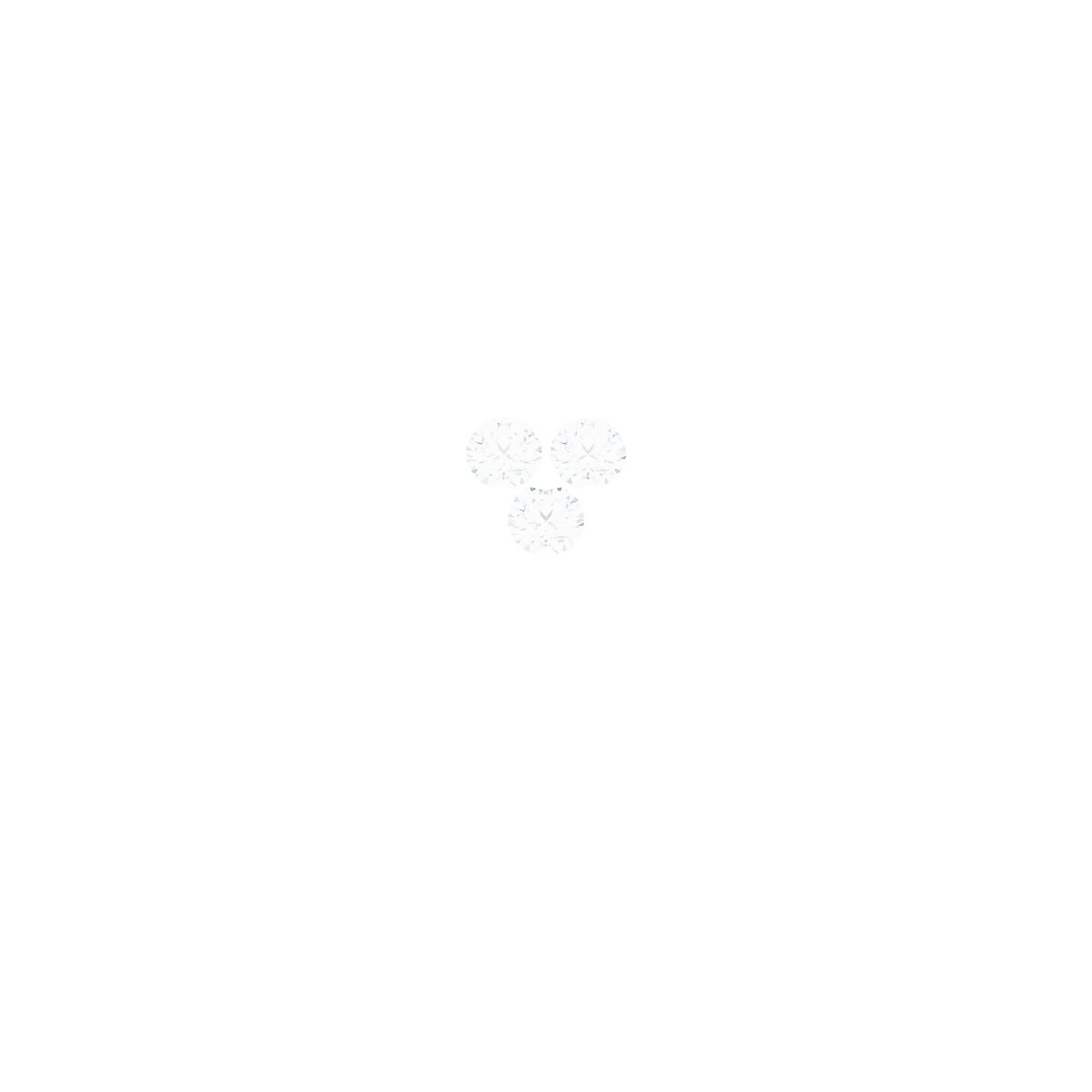 14K White .04 CTW Natural Diamond Matching Band-3