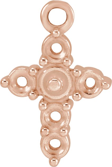 Pearl Cross Dangle
