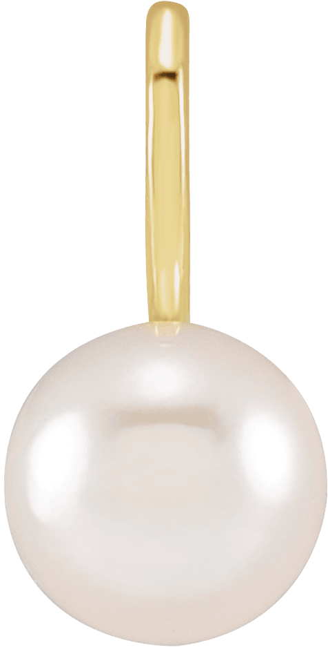akoya pearl charm